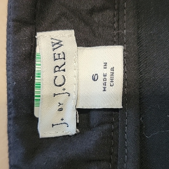 J. by J. Crew, Size 6 Black 100% Cotton Midi Skirt, Gently Used Condition - Picture 7 of 10